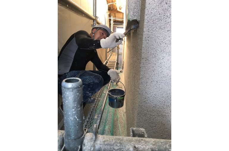 伊万里外壁塗装 仕上げクリアー塗装 外壁塗装 佐賀の塗装会社の工事や日常の出来事などブログからお届けします